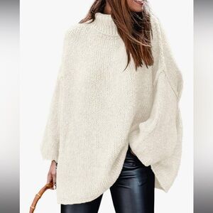 Amazon | Oversized Chunky Knit Pullover Sweater
